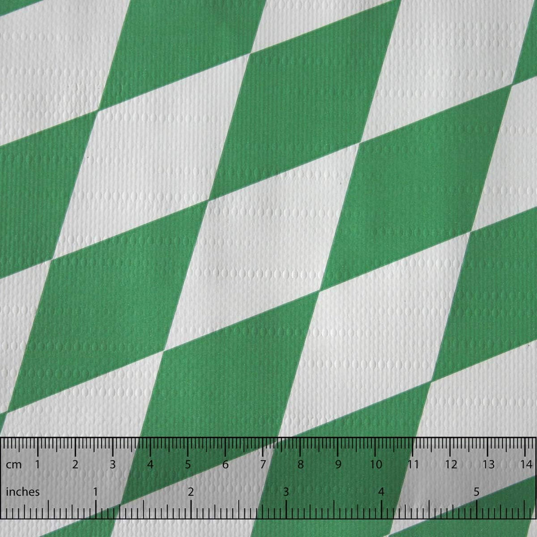 Papier Tischläufer 50m x 0,20m Raute grün-weiss Raute Grün-weiss 50 m x 0,20 m, Raute Grün-weiss 50