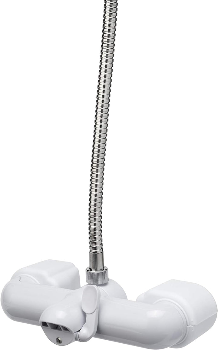 Croydex Badezimmer Duschkopf-Mischbatterie Silber, Silber