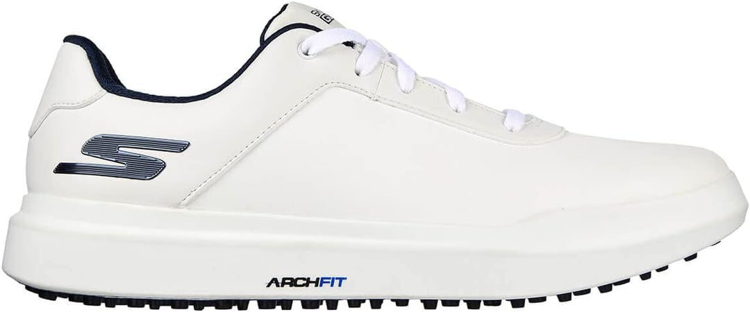 Skechers Herren Go Golf Drive 5 Golfschuhe ohne Spikes 42 EU Weiss Marine, 42 EU Wei&amp;