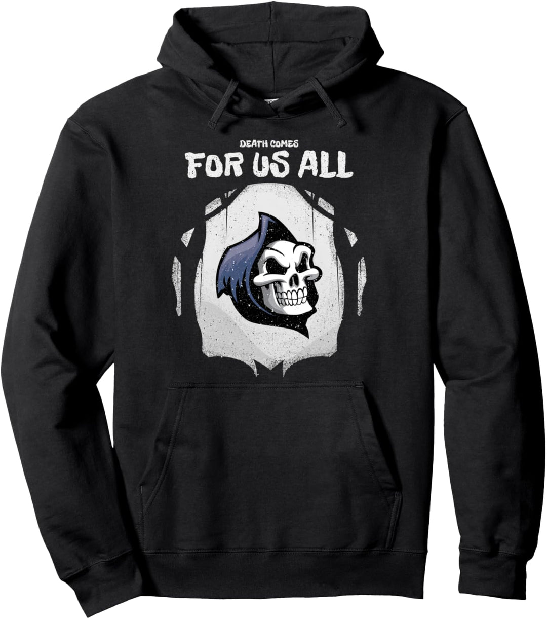 Der Tod kommt für uns alle Lustiges Kostüm Halloween Pullover Hoodie