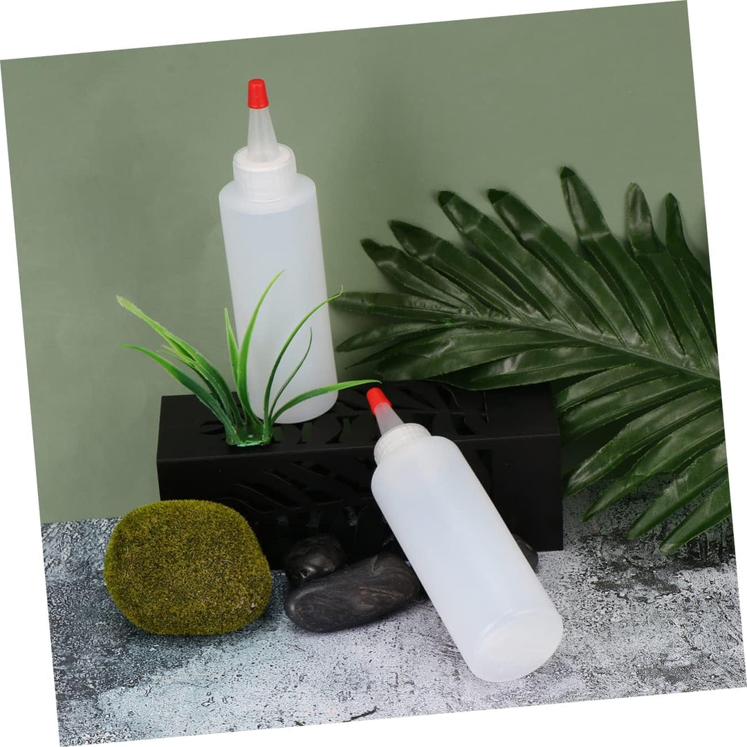 DOITOOL 20St spitze Flasche Spritzflaschen Gewürze Flaschen verschliessen Kondim Squeeze-Flaschen Ge