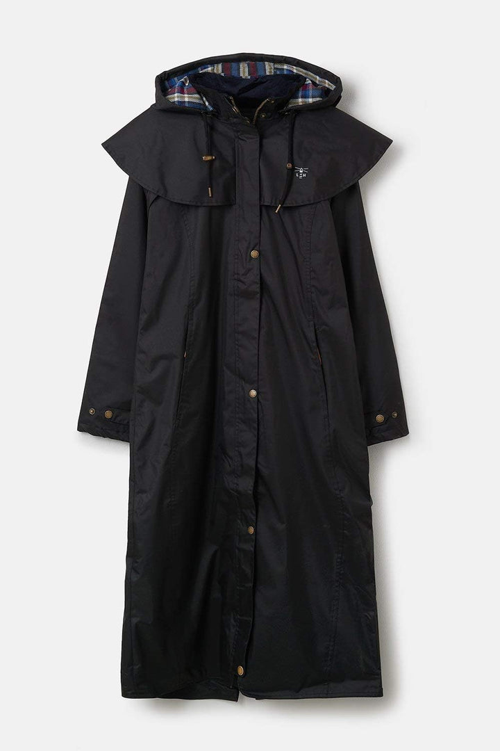 Lighthouse Outback - Damen Regenmantel - lang - wasserdicht 36 Schwarz, 36 Schwarz