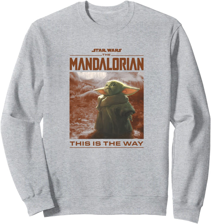 Star Wars: The Mandalorian The Child This Is The Way Poster Sweatshirt