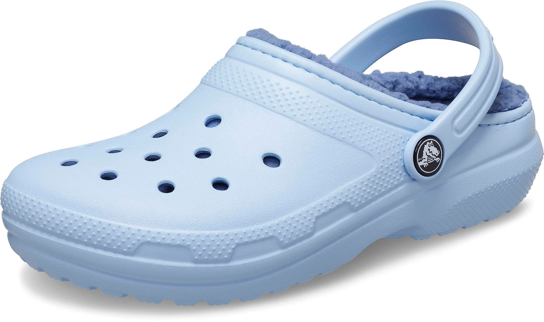 Crocs Unisex Kinder Classic Lined Clogs | Fuzzy SlippersHolzschuh 29 EU Blauer Calcit, 29 EU Blauer