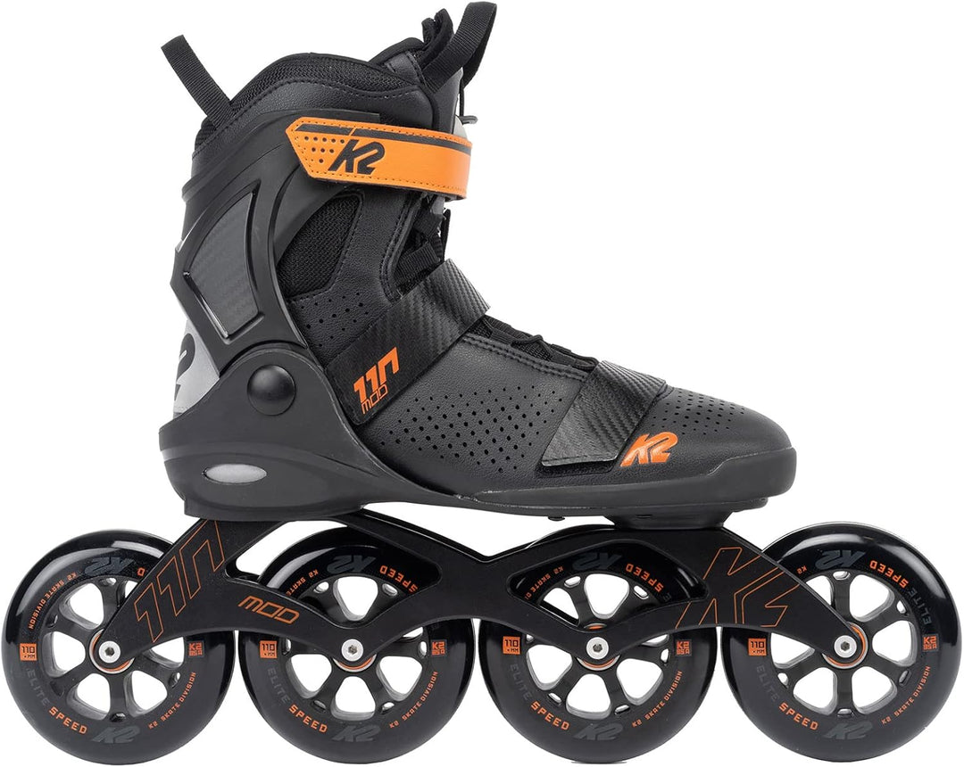 K2 Skates Unisex Inline Skates MOD 110, black - red, 30G0163 EU: 39 (UK: 5.5 / US: 6.5) black - red,