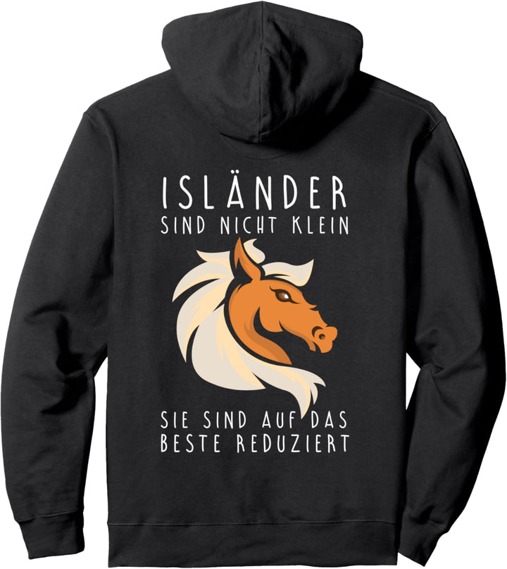 Islandpferd Isländer Island Pony Auf das beste reduziert Pullover Hoodie