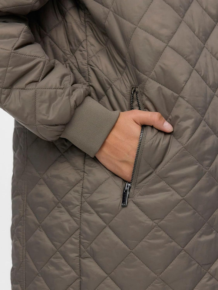 VERO MODA Female Mantel VMHAYLE Steppjacke Bungee Cord XS, Bungee Cord XS