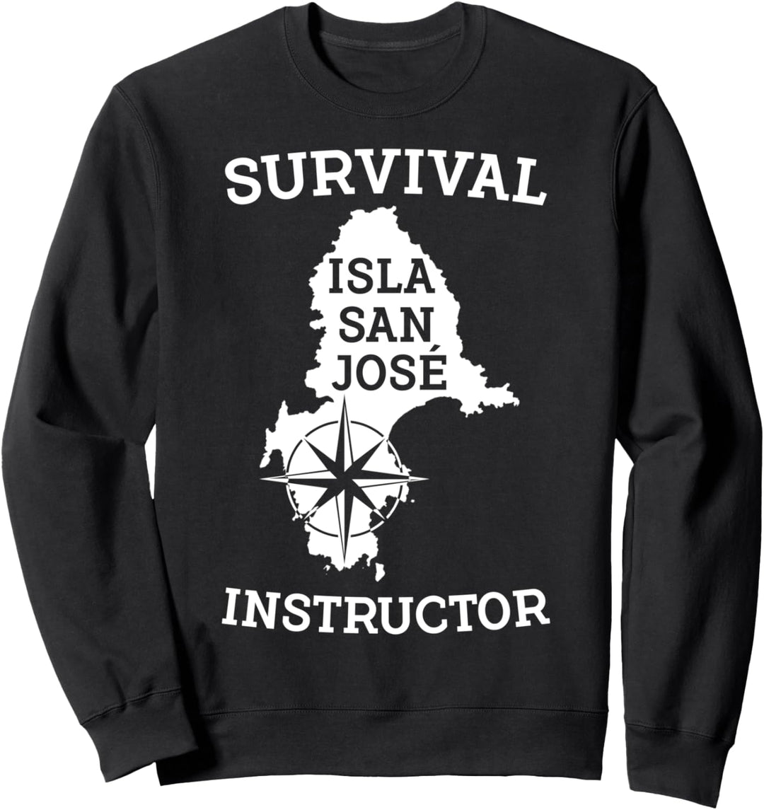 Survival Instructor Isla San José Panama 7 Wild vs Fritz Sweatshirt