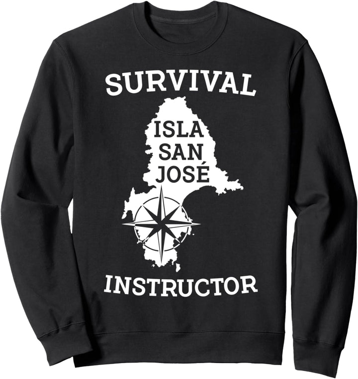 Survival Instructor Isla San José Panama 7 Wild vs Fritz Sweatshirt