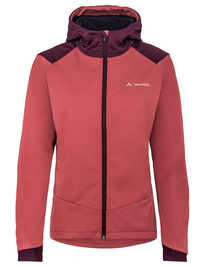 VAUDE Women's Qimsa Softshell Jacket - Softshelljacke Damen - Radjacke 36 brick, 36 brick