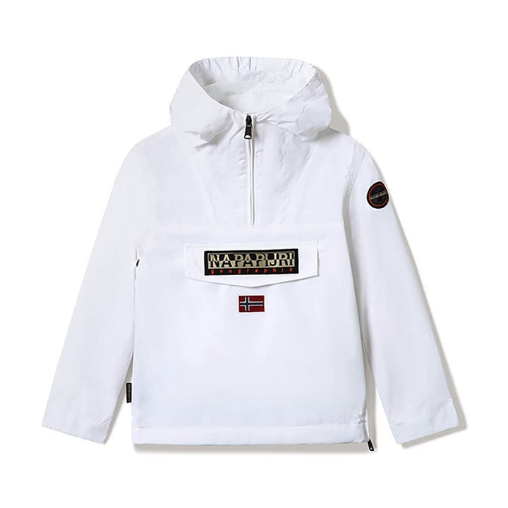 Napapijri Unisex Kinder Jacke 10 Jahre Bright White 002, 10 Jahre Bright White 002