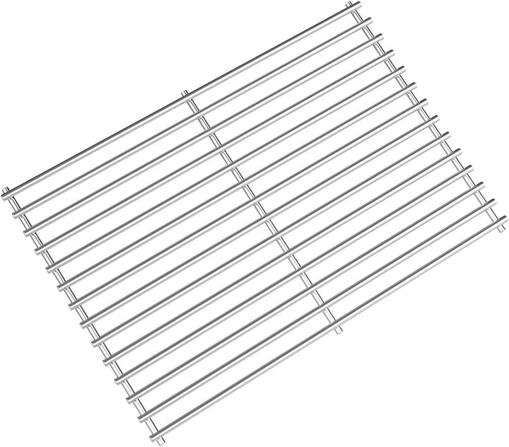 Onlyfire 44 X 30 CM Edelstahl Grillrost für Weber Spirit E310 E320 S310 S320, BBQ Grill Ersatz Eckig