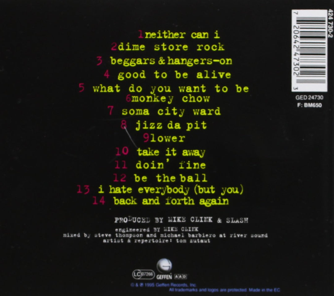 It's Five O'clock Somewhere, Audio-CD