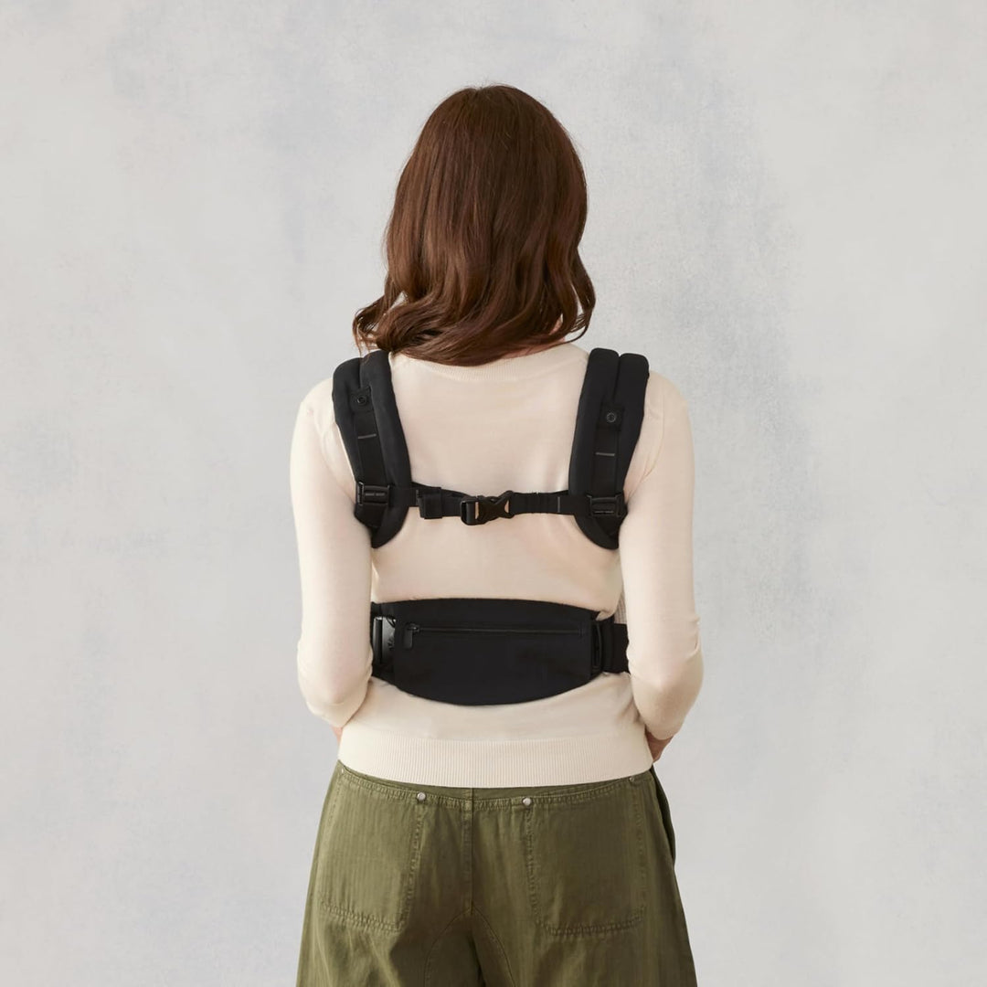 Ergobaby Omni Deluxe All-in-One Babytrage für Neugeborene ab Geburt bis 20kg, Ergonomische 4-Positio