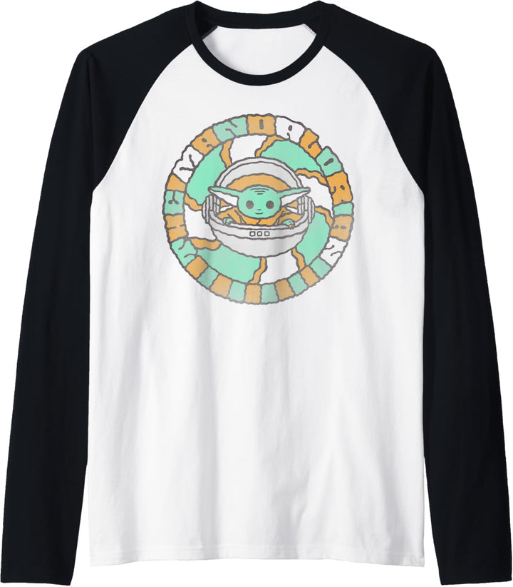 Star Wars Mandalorian The Child Of Summer Raglan