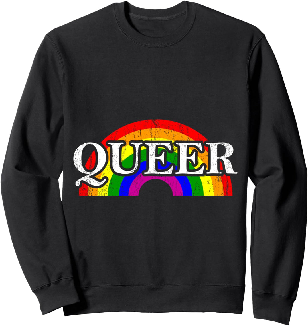 QUEER LGBT Pride Gay Pride Month LGBTQ Flagge Sweatshirt