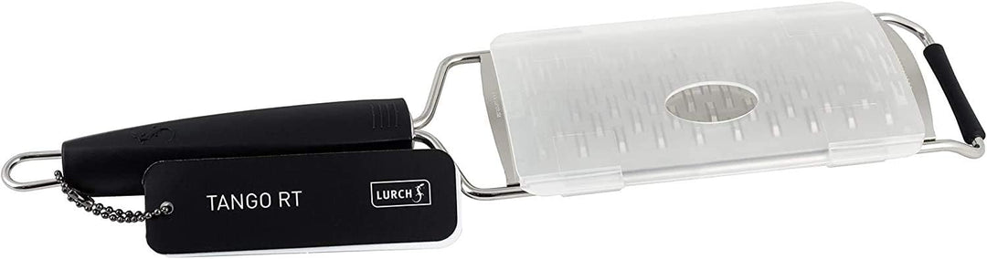Lurch 240220 Tango RT34 Reibe 2 Wege aus Edelstahl und Kunststoff, 6,5 x 34 cm 2 Wege-Reibe breit, 2