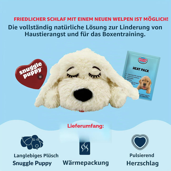 SmartPetLove Welpe Kuscheln - Spielzeug zur Hilfe bei Verhaltensproblemen, Golden