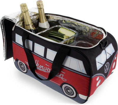 BRISA VW Collection - Volkswagen isolierte Kühl-Wärme-Thermo-Picknick-Lunch-Tasche-Box für Lebensmit