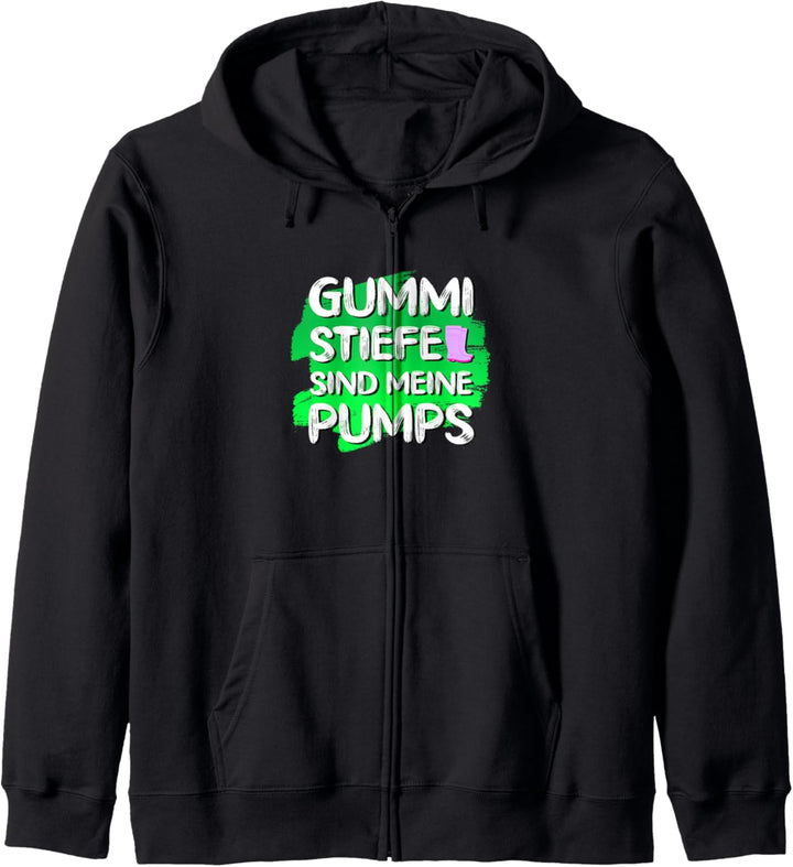 Gummistiefel Sind Meine Pumps Hobbygärtner Gärtner Kapuzenjacke