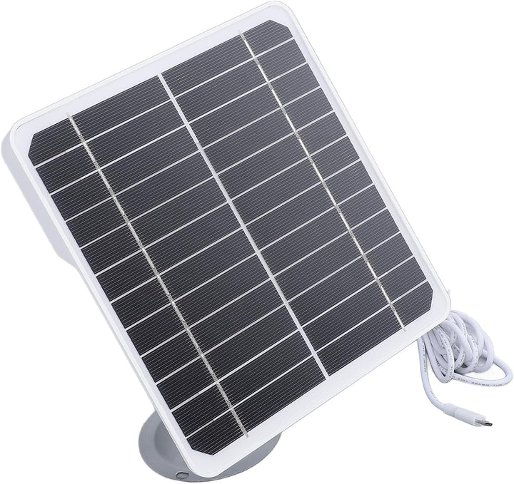 Solarpanel für Überwachungskamera, USB-Solarpanel, 20 W, 5 V, hocheffiziente Kamera, monokristalline