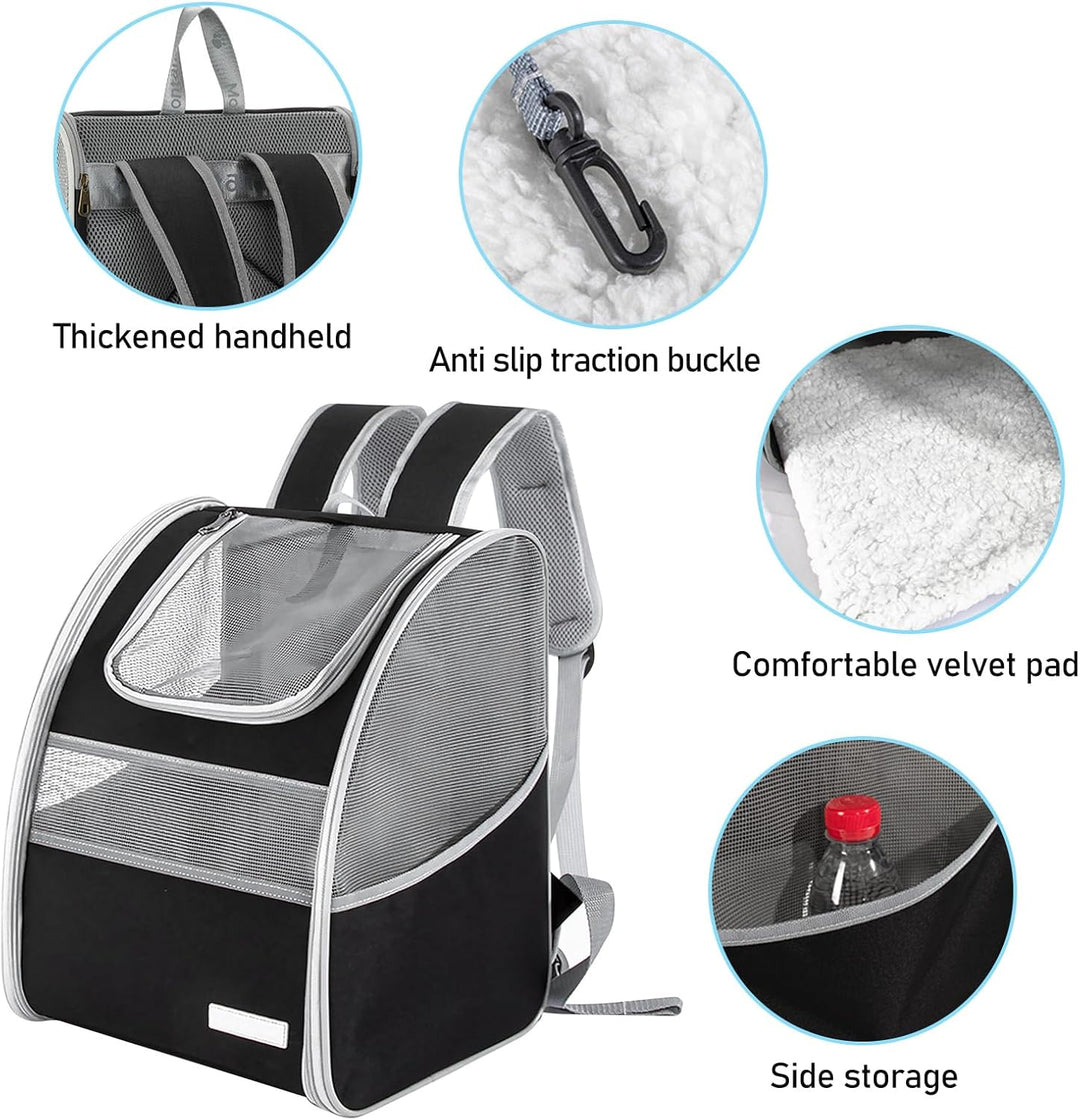 BORDEAG Katzenrucksack Hunderucksack, Katzen Rucksack, Hunderucksack Haustierrucksack, Katzen Transp
