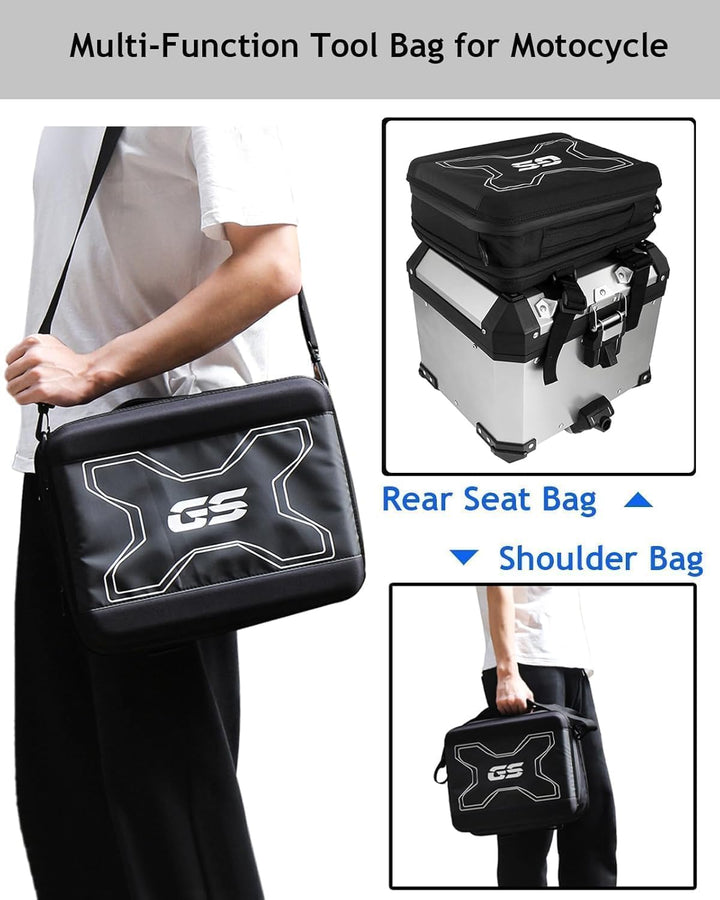 YIEBA 1pcs Motorrad Innentaschen Werkzeugkasten Satteltasche Koffer Gepäck für R1200GS LC ADV Advent