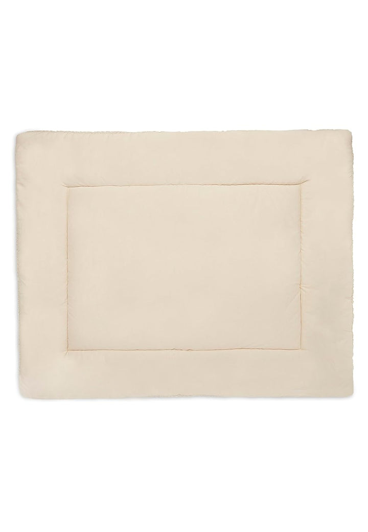 Jollein Krabbeldecke für Baby - Boucle, Naturel - Laufgittereinlage - 75x95 cm - Spieldecke Baby - C