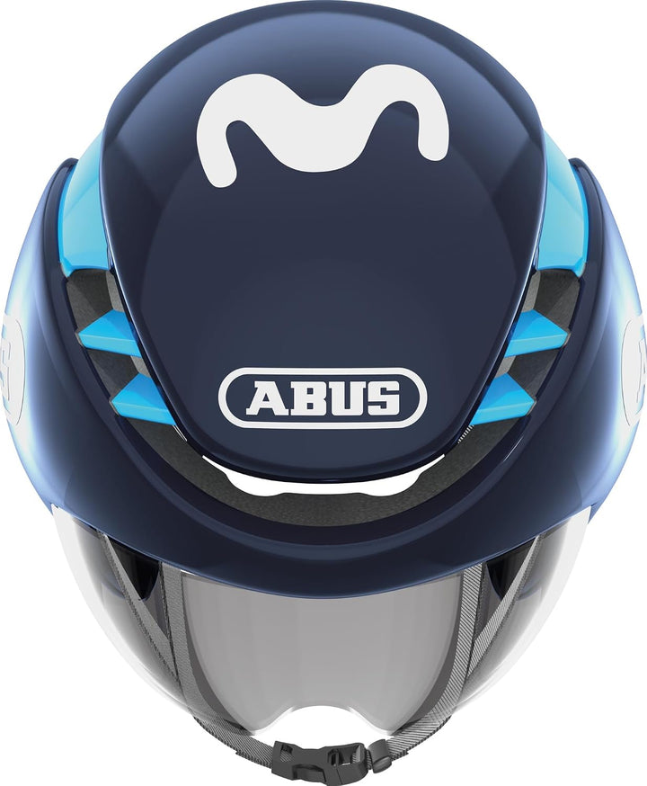 ABUS Zeitfahrhelm GameChanger TT - Aerodynamischer Fahrradhelm mit optimalen Ventilationseigenschaft