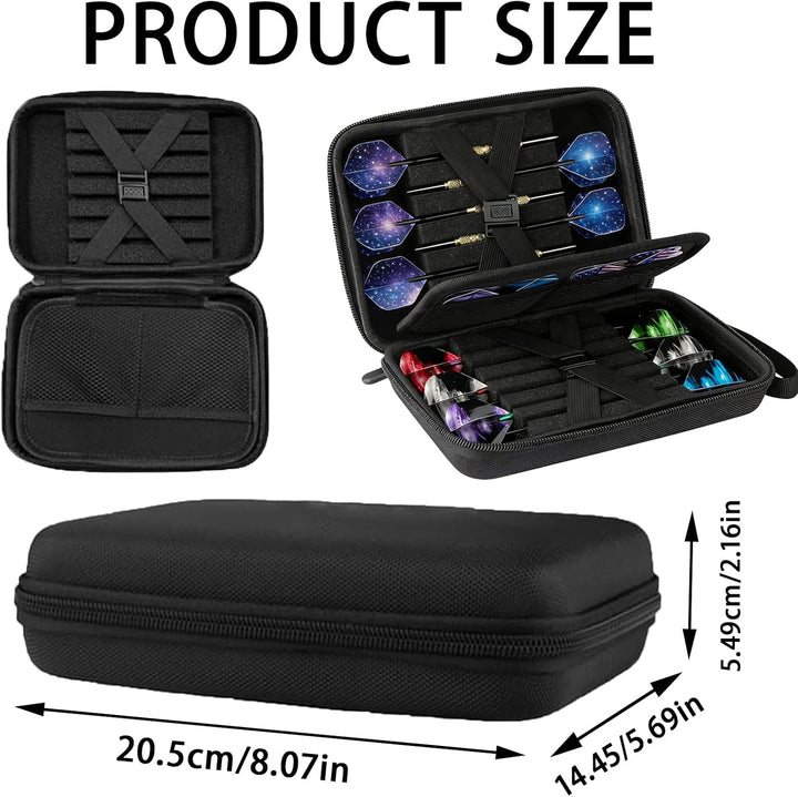 JAWAI Dartpfeile Tasche, Dart Tasche für 12 Darts, Dartpfeile Tasche, Dart Zubehör 12 Darts Aufbewah