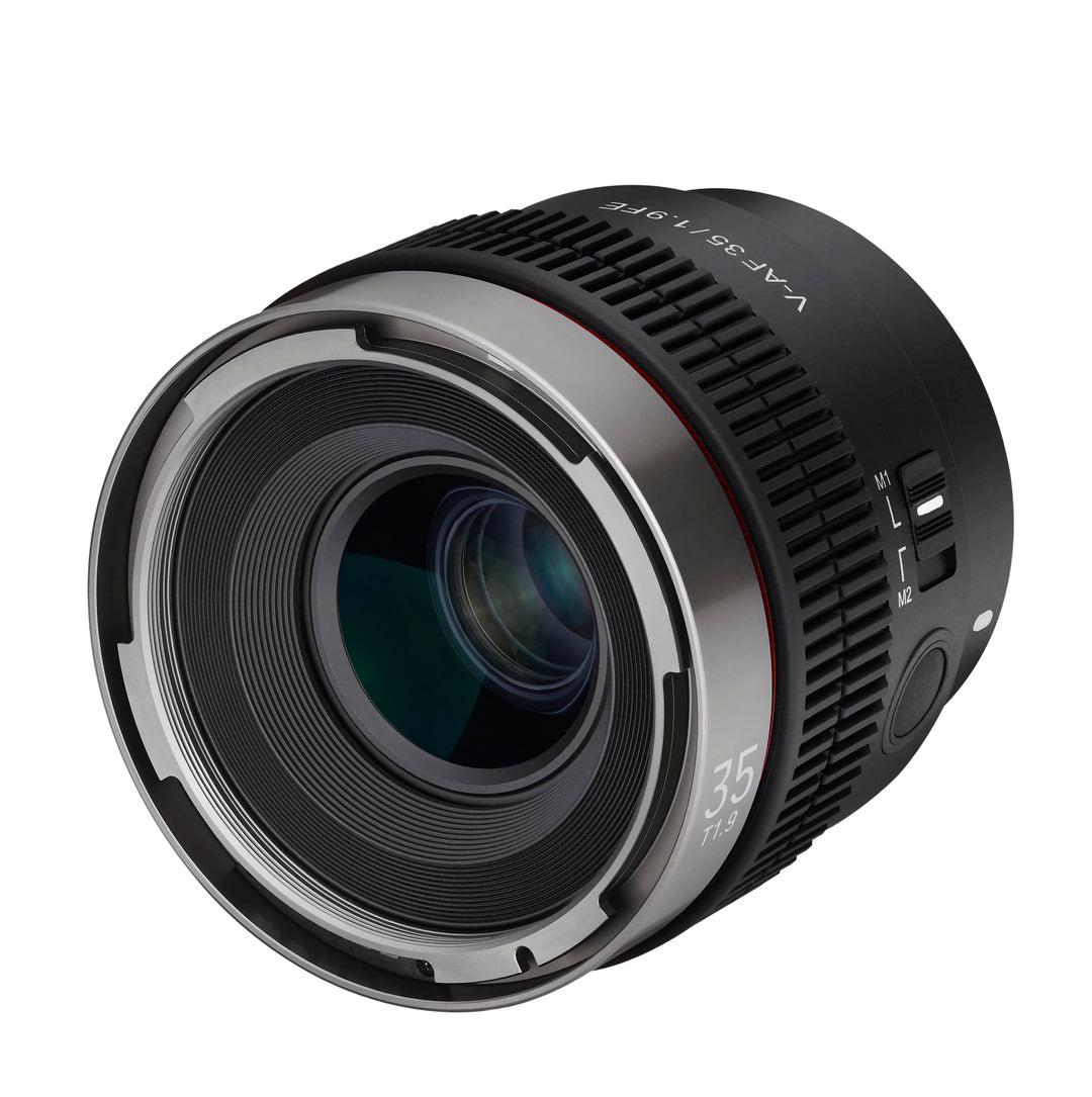 Samyang V-AF 35mm T1,9 FE für Sony E, Videoobjektiv, Auto Fokus Objektiv, Cine Lens 8K Unterstützung