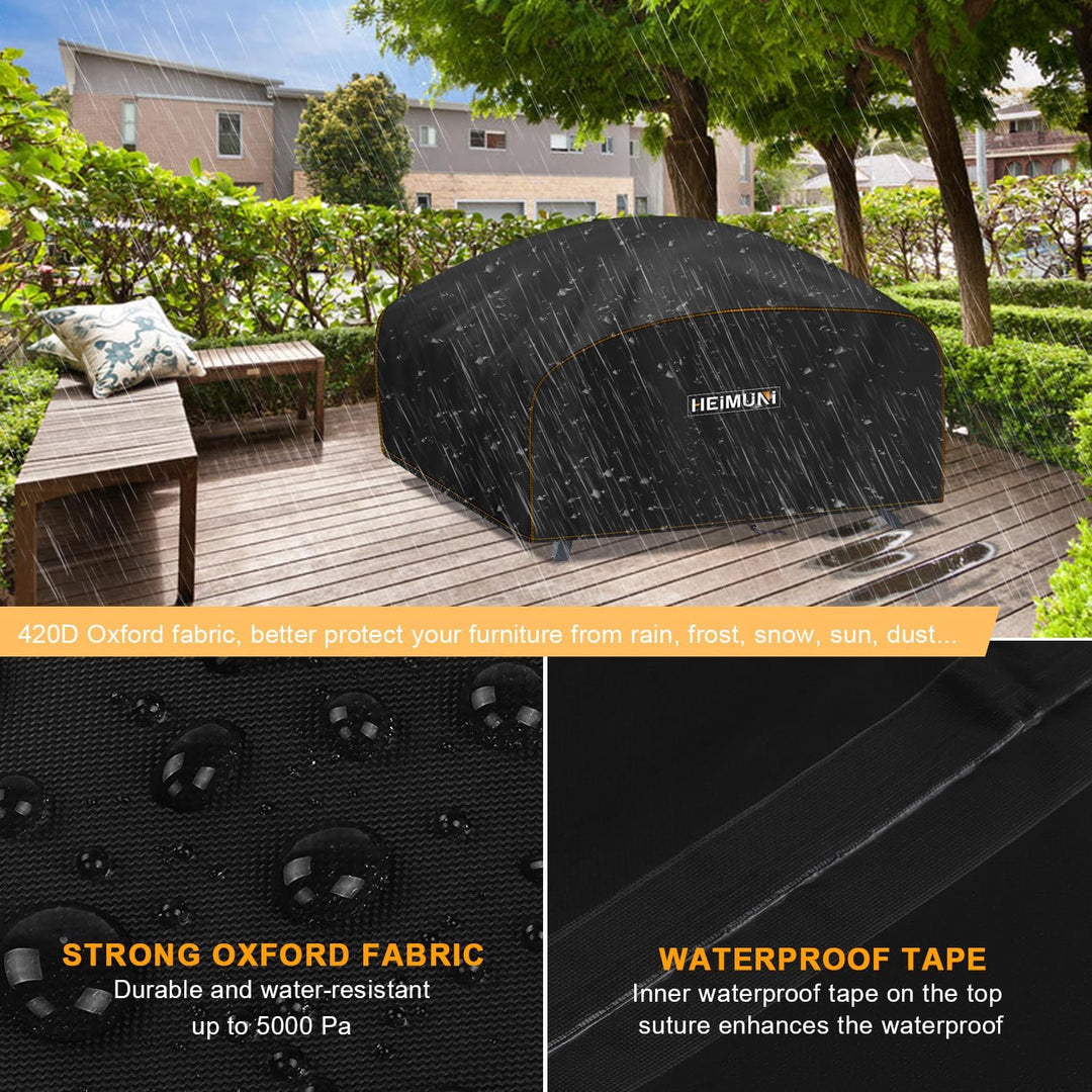 Grill Abdeckhaube 84x60x32cm Grillabdeckung Wetterfest für Weber Q200/Q220/Q240/Q2000 Serie, Grill S