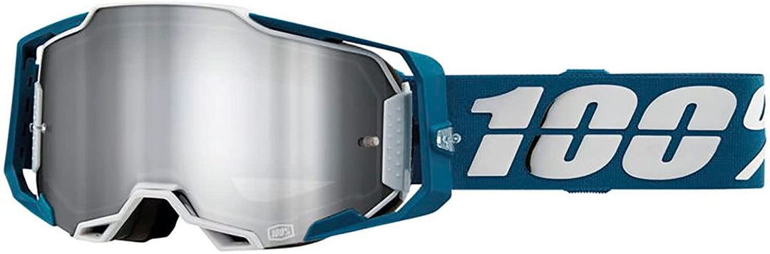 Unbekannt Unisex Armega Schwimmbrille Einheitsgrösse Albar/Flash Silber-Objektiv, Einheitsgrösse Alb