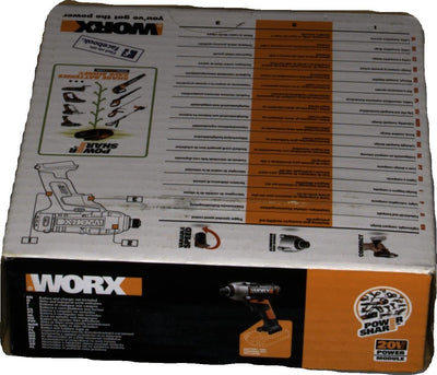 WORX WX290.9 Akku Schlagschrauber 20V - 107Nm - kompakt, leicht, mit variabler Geschwindigkeitsregel