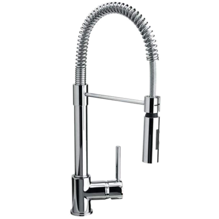 Franke Coxy 115.0159.732 Hochdruck Einhebelmischer mit Zugauslauf, Chrom, Chrom