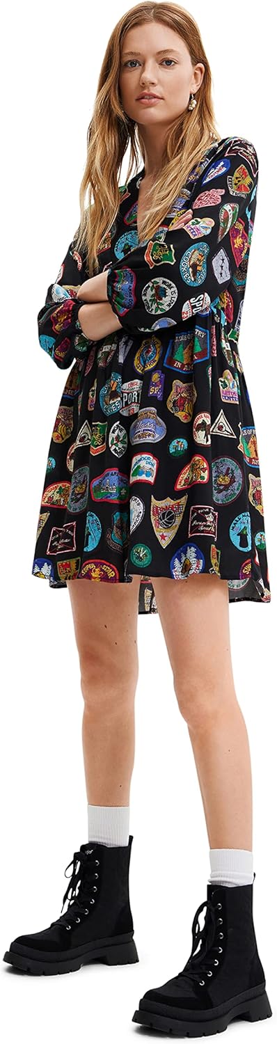 Desigual Damen Casual Dress, XS