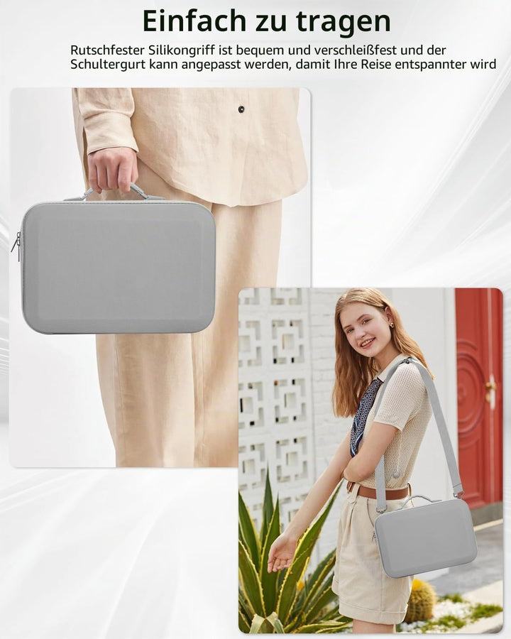 Tasche für DJI Neo Drohne, Tragbare Tragetasche Aufbewahrungs, PU Reisetasche Case für DJI Neo und R