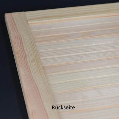 ben+camilla.com Lamellentür geschlossen Holz Kiefer Natur unbehandelt 993 x 594 x 21 mm 993 x 594 mm