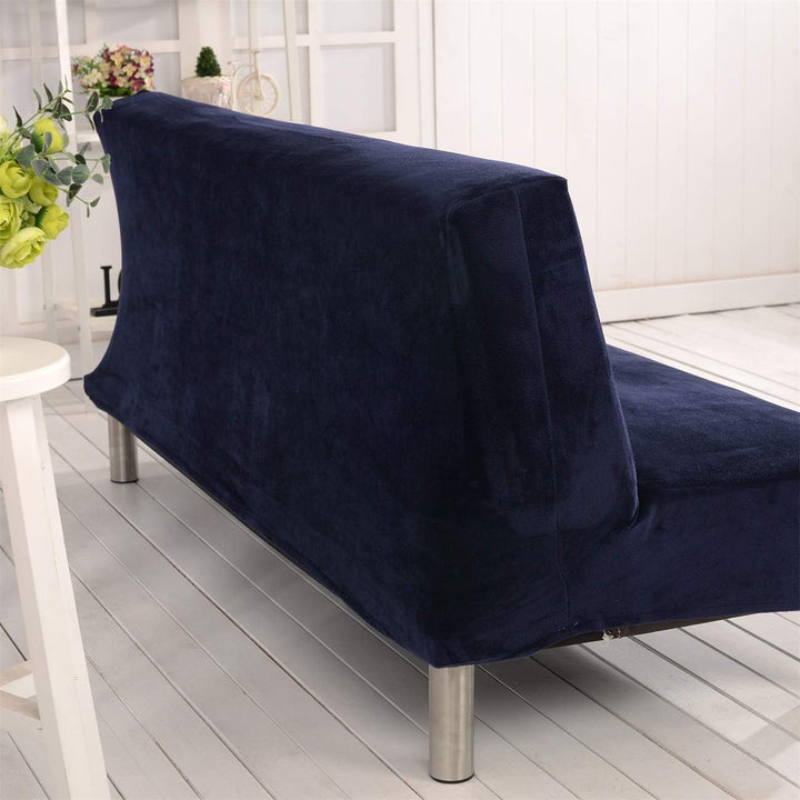 Sofa-Schonbezug aus Samt und Plüsch, 3-Sitzer, für den Winter, dicker Stretchstoff, Sofabettbezug, e