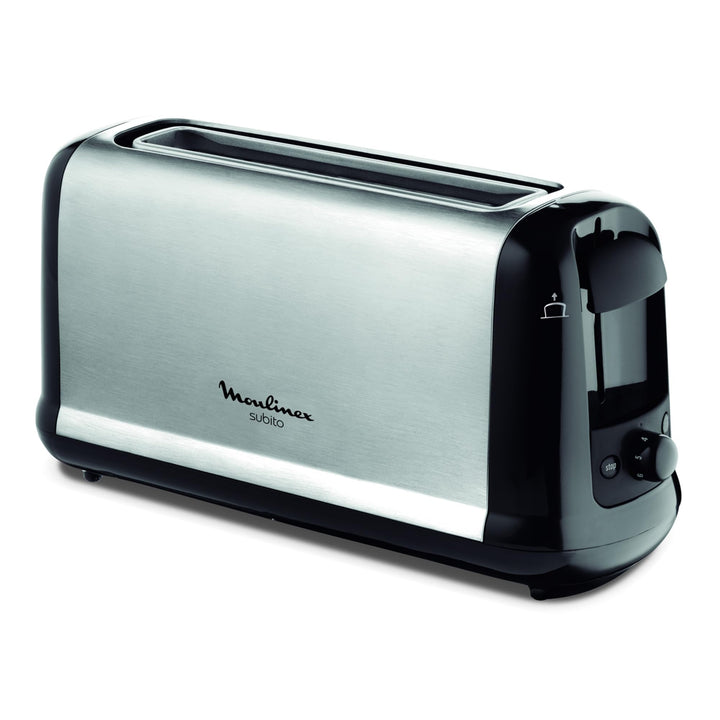 MOULINEX LS260800 Subito Toaster - Edelstahl und Schwarz