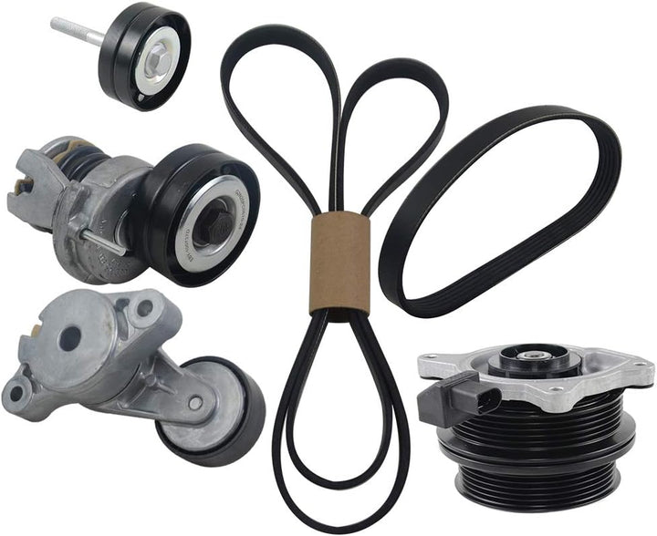 Bisenya Wasserpumpe Riemenspanner Keilrippenriemensatz 1.4 TSI 03C121004E 030145933AC 03C145933A 03C