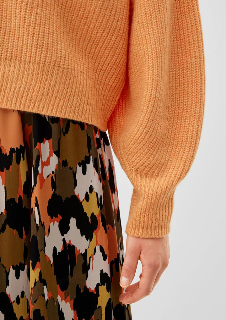 s.Oliver Pullover aus Wollmix 36 Orange, 36 Orange