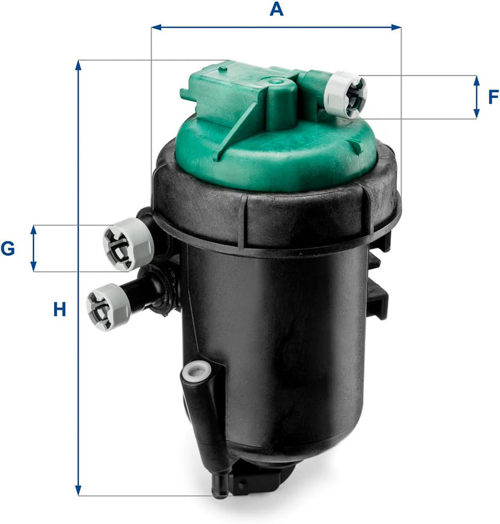 Ufi Filters 55.173.00 Dieselfilter für Autos