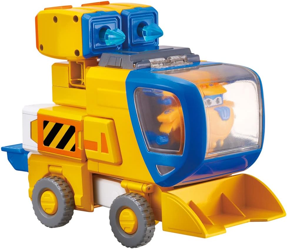 Super Wings EU750322 - Transformierender New Robot Suit Donnie, ca. 23 cm grosse Spiel-Figur für Kin