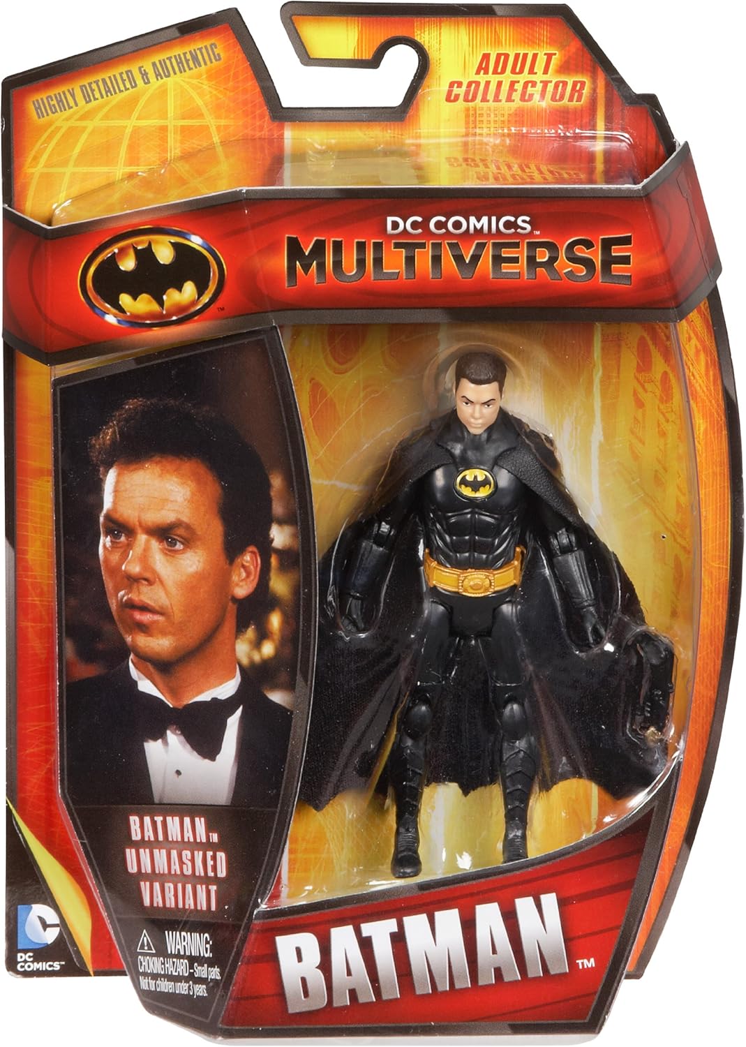 DC MULTIVERSE 4IN UNMASKED BATMAN 1989 MOVIE ACTIONFIGUR