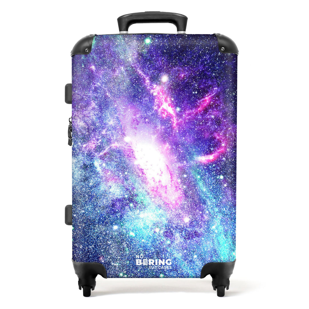NoBoringSuitcases.com® Kinderkoffer Jungen Reisekoffer mit Rollen Koffer Leicht Geschenk, Hartschale