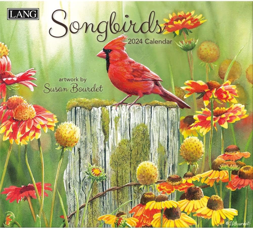 LANG Songbirds™ Wandkalender 2024 (24991001880) Multi, 2024
