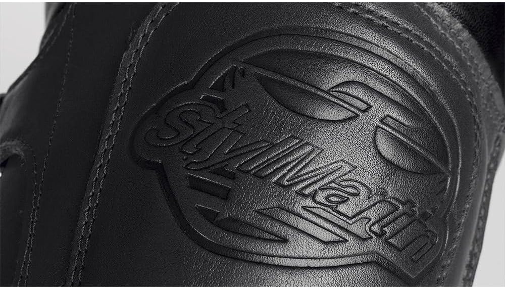 Stylmartin Continental Unisex Motorradstiefel 44 EU Schwarz, 44 EU Schwarz