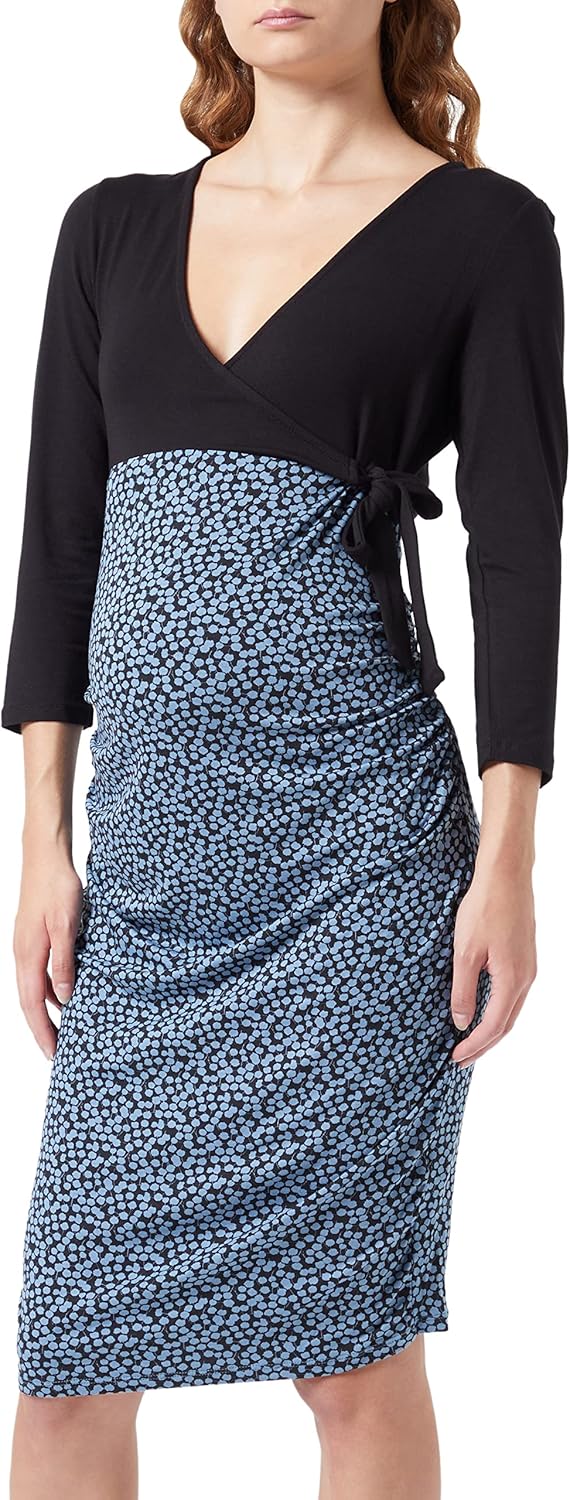 Noppies Damen Kleid 36 Black - P090, 36 Black - P090
