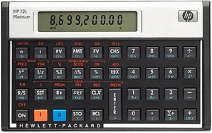 HP 12C Platinum Taschenrechner